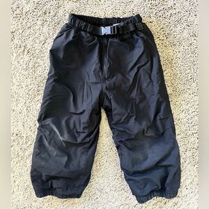 Boys REI fleeced lined snow pants - Size 4T